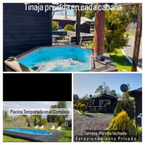 Cabañas con tinaja